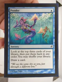 4x Ponder #79 Lorwyn NM/LP - Image 4