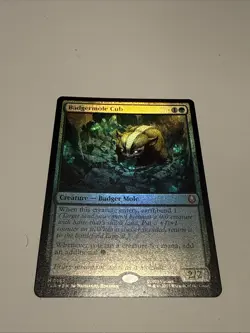 Badgermole Cub Foil MTG Magic The Gathering Avatar (0167) NM - Image 1