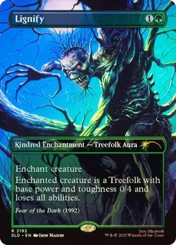 1X NM Lignify Foil Secret Lair x Iron Maiden - Image 1