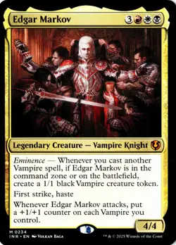 Edgar Markov #234 - Mythic Rare - NM - Innistrad: Remastered - Image 1