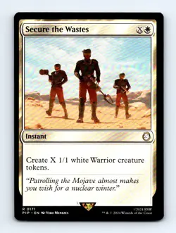#171 2024 Fallout PIP Secure the Wastes Commander RARE - Image 1
