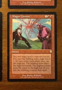 Mages' Contest Invasion Magic the Gathering 1x available Mp /Hp - Image 1