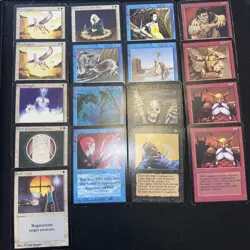 Vintage MTG Lot Of 17 Commons & Uncommons - Limited Edition Alpha (1993) - Image 1