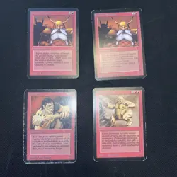Vintage MTG Lot Of 17 Commons & Uncommons - Limited Edition Alpha (1993) - Image 5