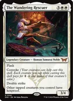 The Wandering Rescuer - Duskmourn: House of Horror DSK 41 MTG Magic - Image 1