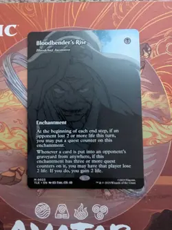 Bloodbender's Rise - Bloodchief Ascension (Borderless) - Avatar NM - Image 1