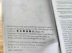 Vintage Magic: The Gathering Player's Guide (1994) - Original Reference Book - Image 3