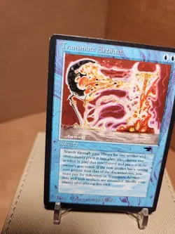 Magic MTG Antiquities Transmute Artifact 1994 Beautiful Card LP+ See Pictures - Image 5