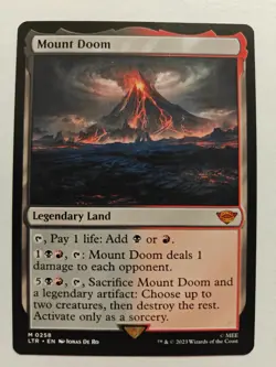 Mount Doom - Universes Beyond: The Lord Of The Rings: Tales Of Middle-earth LTR - Image 1