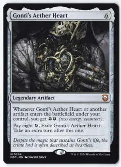 Gonti's Aether Heart M Commander: Modern Horizons 3 294 NM - Image 1