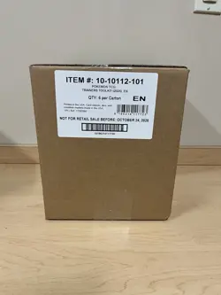 Pokemon TCG 2025 Trainers Toolkit Case Of 6 Factory Sealed - Image 1