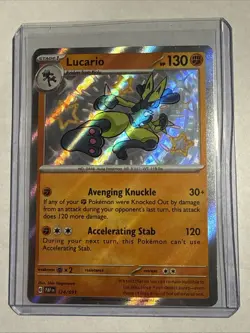 2024 Pokemon TCG Scarlet & Violet Paldean Fates #174 Lucario SH - Image 1