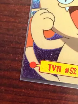 topps Pokemon TV Animation Edition Series 1 Foil TV11 #52 Meowth Puzzle - Image 2