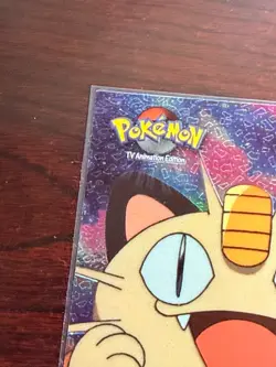 topps Pokemon TV Animation Edition Series 1 Foil TV11 #52 Meowth Puzzle - Image 3