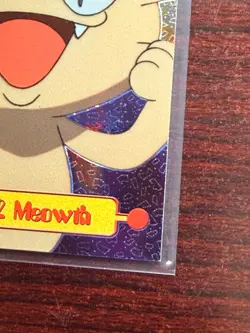 topps Pokemon TV Animation Edition Series 1 Foil TV11 #52 Meowth Puzzle - Image 5