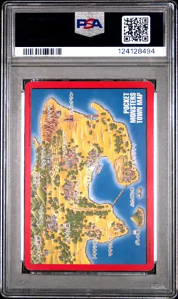 1996 POKEMON JPN BANDAI CARDDASS VENDING #000 CHARIZARD TRAINER PSA 6 - Image 2