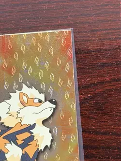 topps Pokemon TV Animation Edition Series 1 Foil #59 Arcanine black label - Image 3