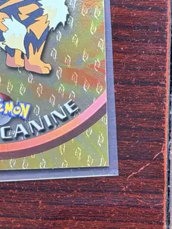 topps Pokemon TV Animation Edition Series 1 Foil #59 Arcanine black label - Image 4
