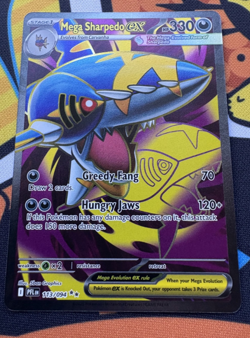 Pokemon TCG - Mega Sharpedo EX 113/094 - Phantasmal Flames Full Art English NM - Image 2