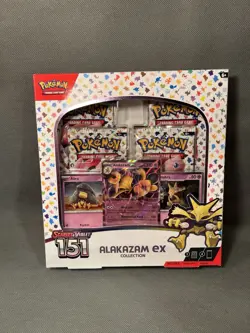 Pokemon TCG Scarlet & Violet 151 Alakazam EX Collection Booster Box 4 Packs 820650855269 - Image 1