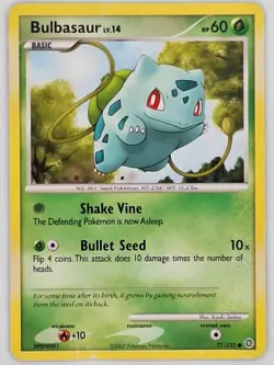 Bulbasaur 77/133 Pokemon - Diamond and Pearl Secret Wonders MP - Image 1
