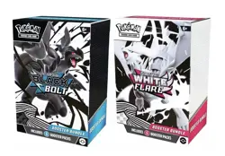 Sealed Pokemon TCG Scarlet & Violet Black Bolt And White Flare Booster Bundles - Image 1