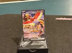 Ethan's Ho-Oh EX 230/182 SIR Destined Rivals Pokemon Special Illustration Rare - Image 1