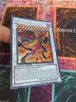 Yu-Gi-Oh! Red Nova Dragon CT07-EN005 Secret Rare Limited Near Mint - Image 2