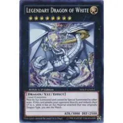 Yu-Gi-Oh! Legendary Dragon of White WSUP-EN051 Secret Rare - Image 1