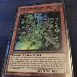 Yugioh! LP PSY-Framegear Delta - OP25-EN005 - Super Rare - Unlimited Edition Lig - Image 1