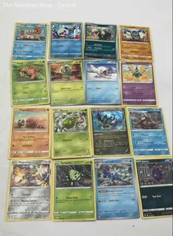 Lot Of Pokemon Commons & Uncommon Mixed Trading Card Games Tin Box - Image 3