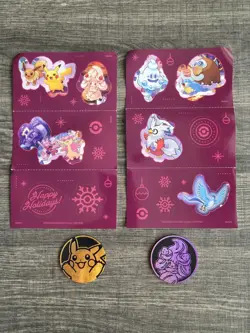 2025 Pokemon Calendar Promo 8 Cards + Destined Rivals/Journey Together fun packs - Image 4