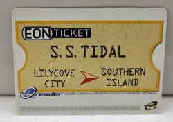 Pokemon e-reader EON TICKET S.S. TIDAL PROMO E-Card Ruby Sapphire 2003 NM - Image 2