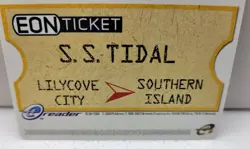 Pokemon e-reader EON TICKET S.S. TIDAL PROMO E-Card Ruby Sapphire 2003 NM - Image 3