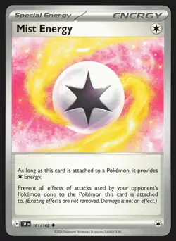 SV05: Temporal Forces Mist Energy #161/162 Uncommon Pokemon Card - Image 1