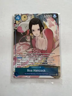 One Piece: Boa Hancock ST17-004 Illustration Box Vol 1 Promo Card SEALED - Image 1