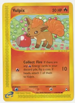 Pokemon - Vulpix (Aquapolis card - 116/147) - Image 1