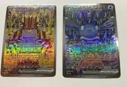 Reserved For Vargasi Pokemon Groudon Kyogre Card Girl Doujin Anime - Image 1