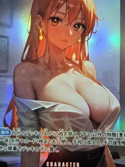 NAMI One Piece Waifu Goddess Card CUSTOM MADE - Image 2