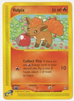 Pokemon - Vulpix (Aquapolis card - 116/147) - Image 1