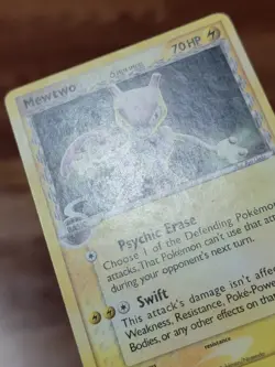 Mewtwo (Delta Species) 24/110 - EX Holon Phantoms - Non-Holo Pokemon Card - MP - Image 2