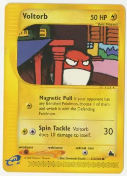 Pokemon - Voltorb (Skyridge card - 113/144) - Image 1