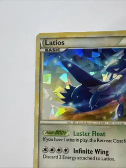 Pokemon TCG Latios HGSS11 HeartGold SoulSilver Promo Holo Card - Image 3