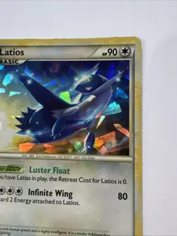 Pokemon TCG Latios HGSS11 HeartGold SoulSilver Promo Holo Card - Image 4