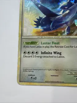 Pokemon TCG Latios HGSS11 HeartGold SoulSilver Promo Holo Card - Image 5