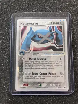 Metagross ex 95/101, Pokemon Hidden Legends, Holo Rare Card, MP - Image 1