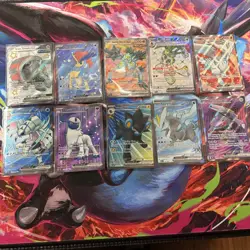 Pokemon TCG Trading Cards Mixed Lot of 10 Cards, EX Full Art - Image 1