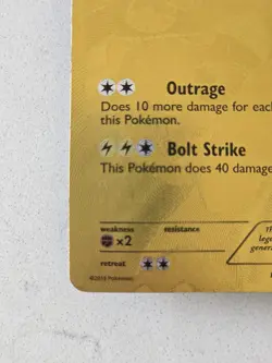 Pokemon Tcg Zekrom 115/113 Gold Secret Legendary Treasures English Holo Tcg Card - Image 2