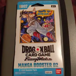 Dragon Ball Super Card Game Fusion World Manga Booster 02 Factory Sealed Goku - Image 1