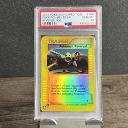 Pokemon Reversal Reverse Holo Expedition Pokemon Card 146/165 PSA 10 GEM MINT - Image 1